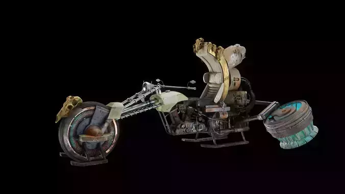 Turbo Mule Hover Motorcycle