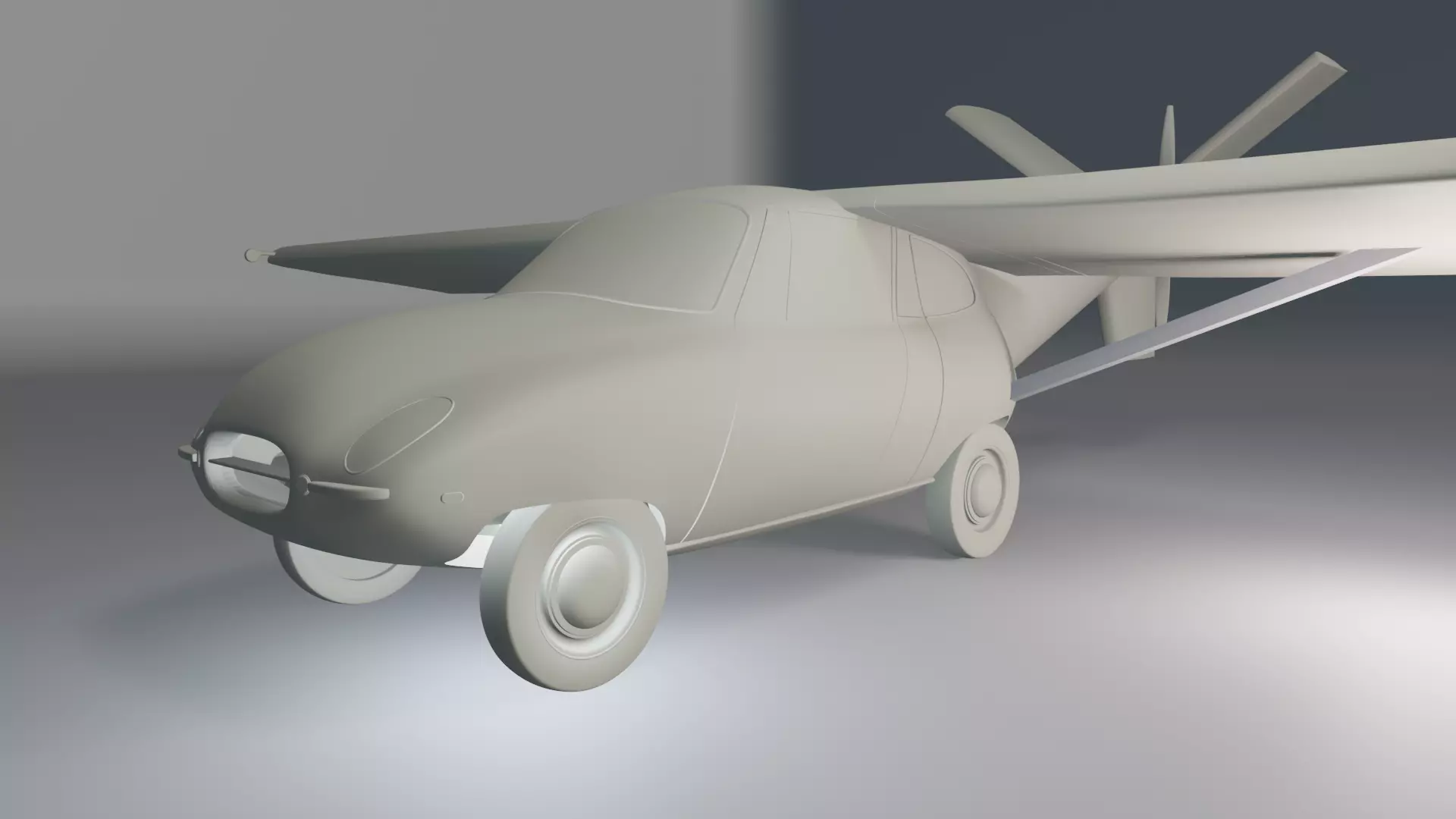 Aerocar III 3D Printable Model 3D print model_0