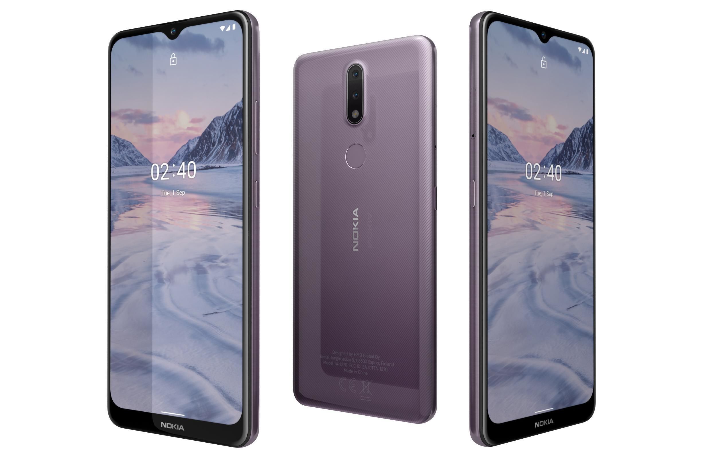 Nokia 2 4 All Colors 3D model_8