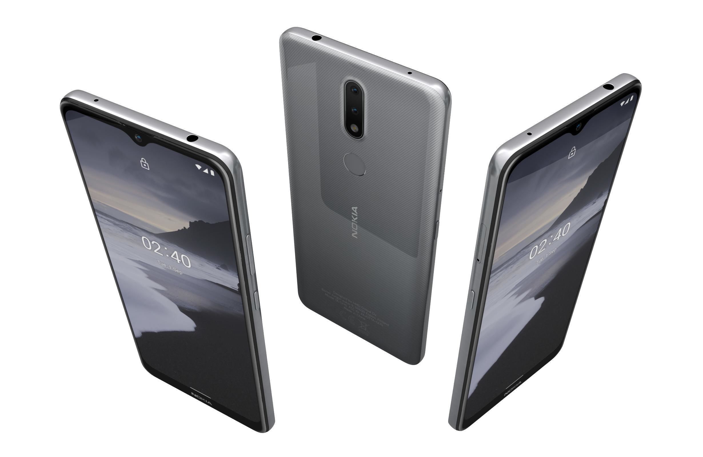 Nokia 2 4 All Colors 3D model_13