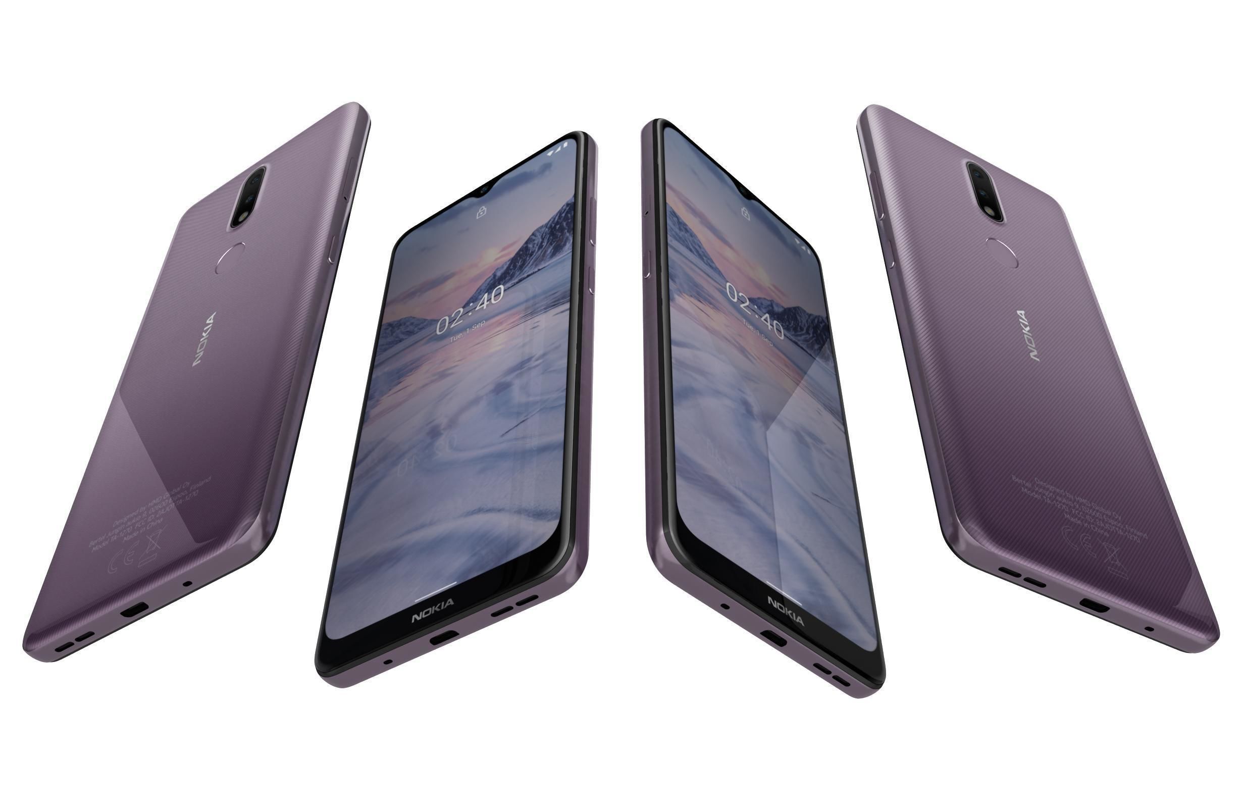 Nokia 2 4 All Colors 3D model_11