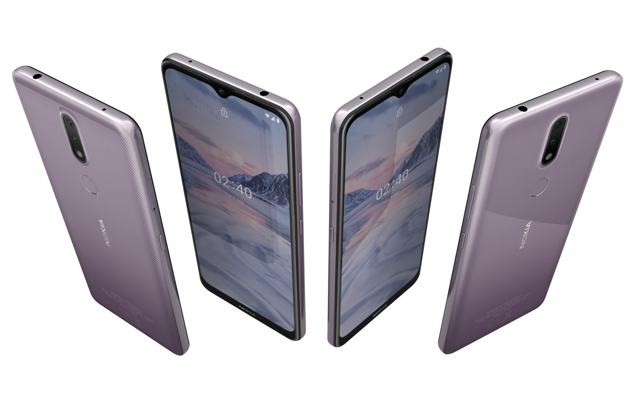 Nokia 2 4 All Colors 3D model_9