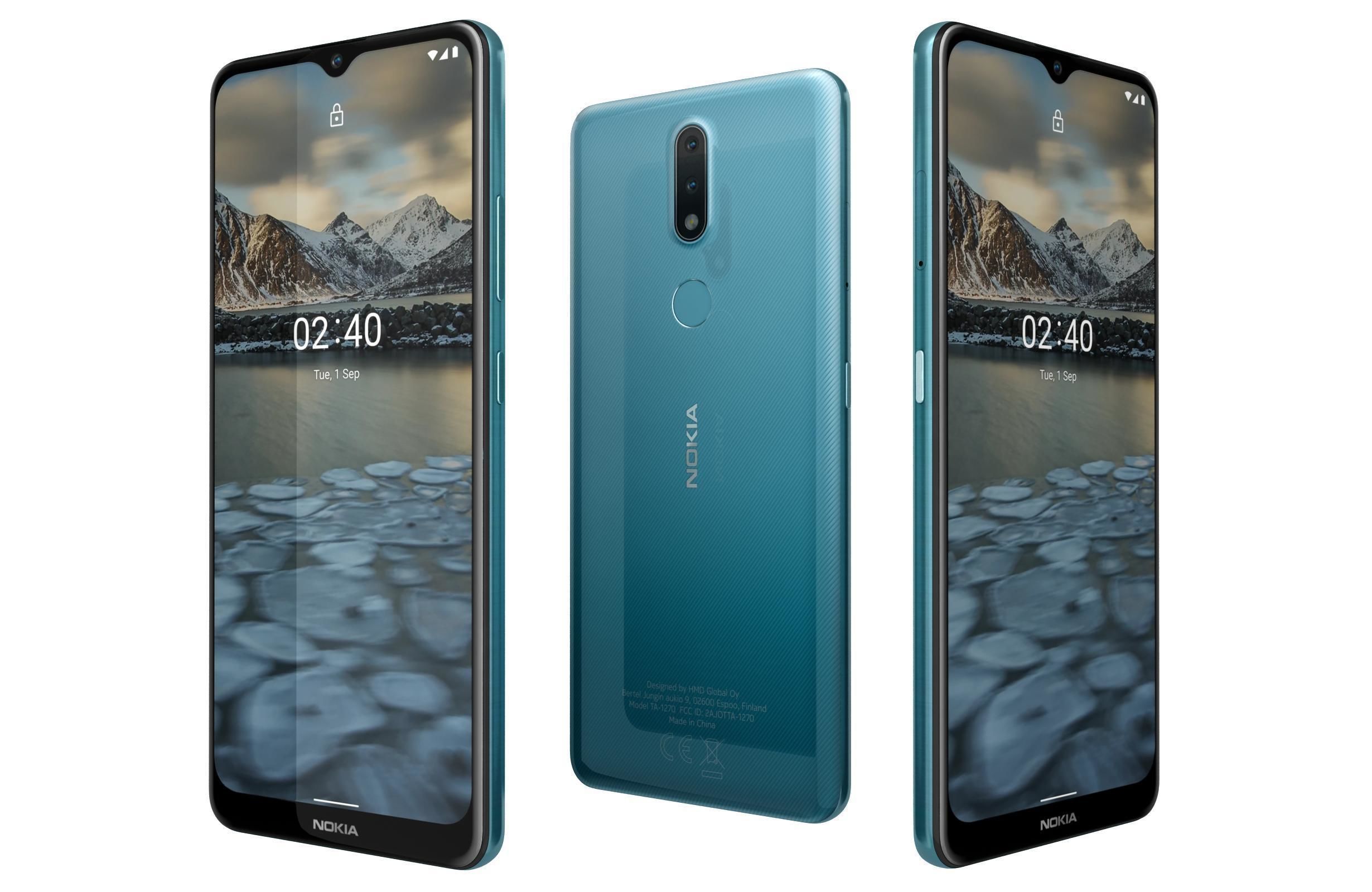 Nokia 2 4 All Colors 3D model_4