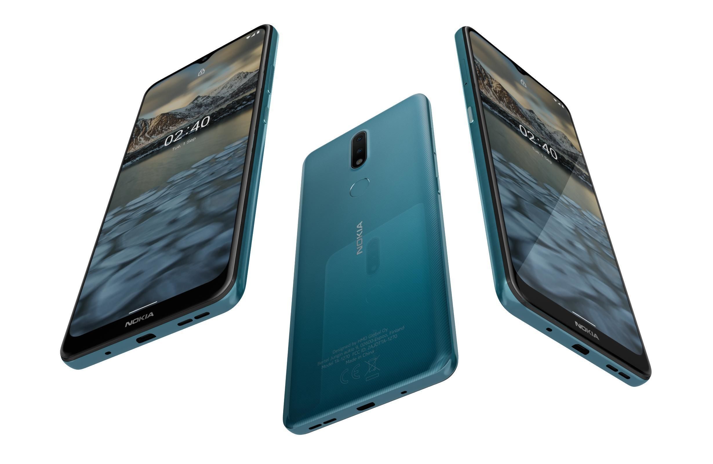 Nokia 2 4 All Colors 3D model_1