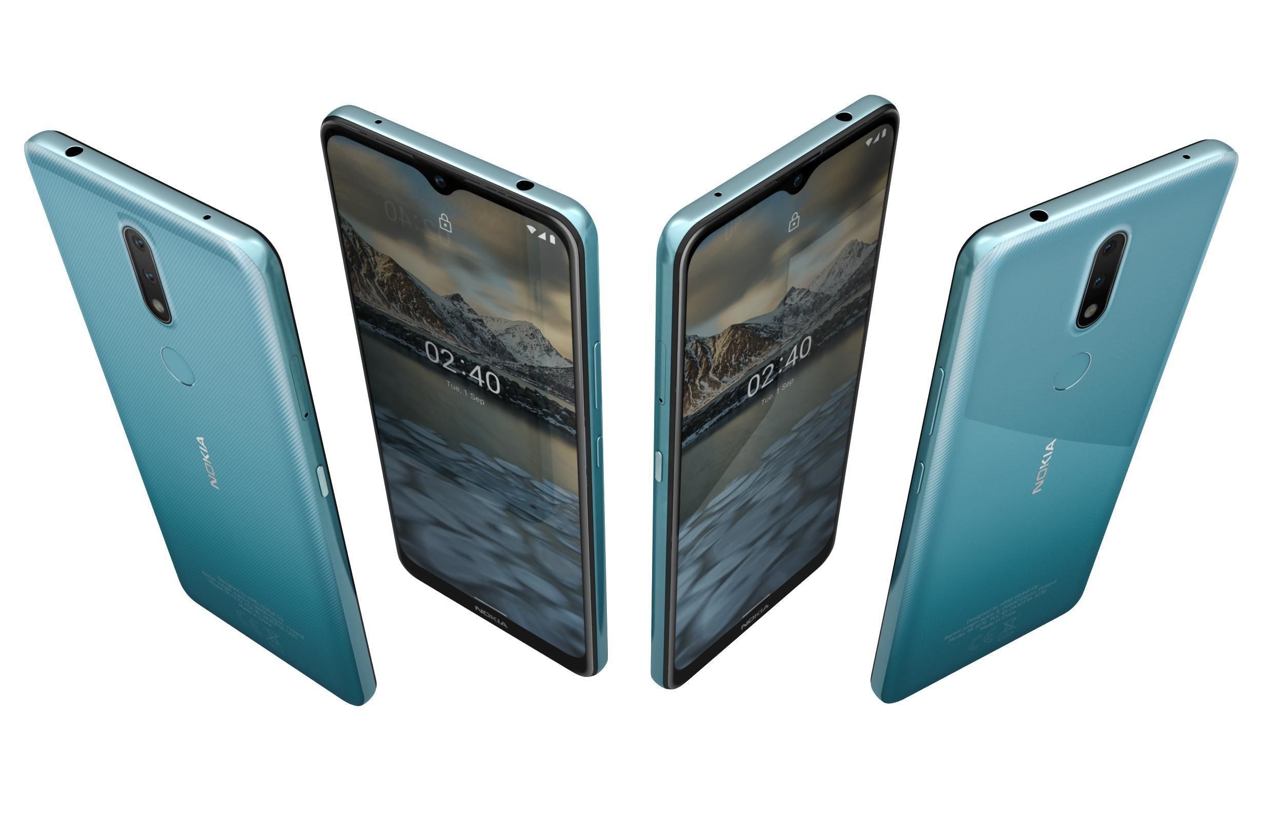 Nokia 2 4 All Colors 3D model_2