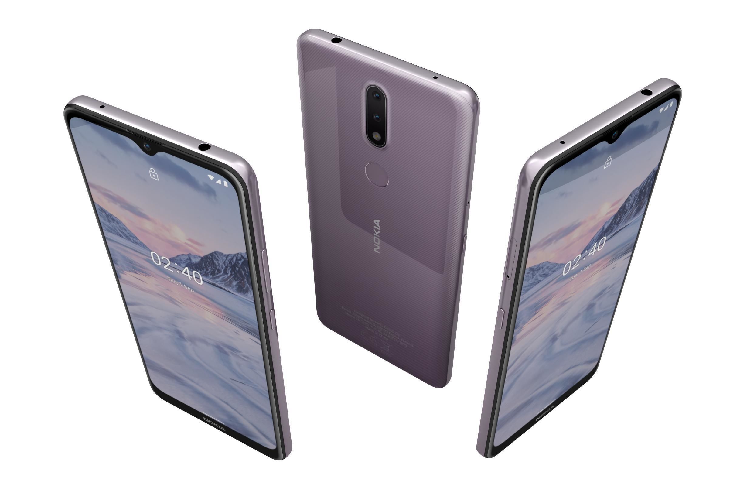 Nokia 2 4 All Colors 3D model_12