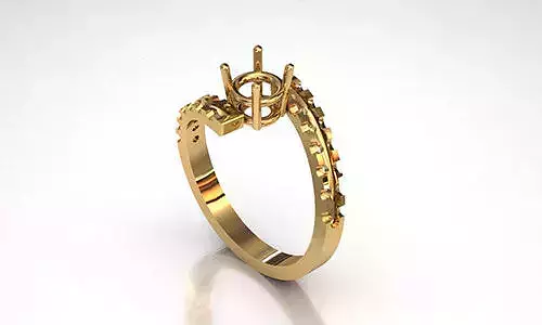 ring 8 gold engagement