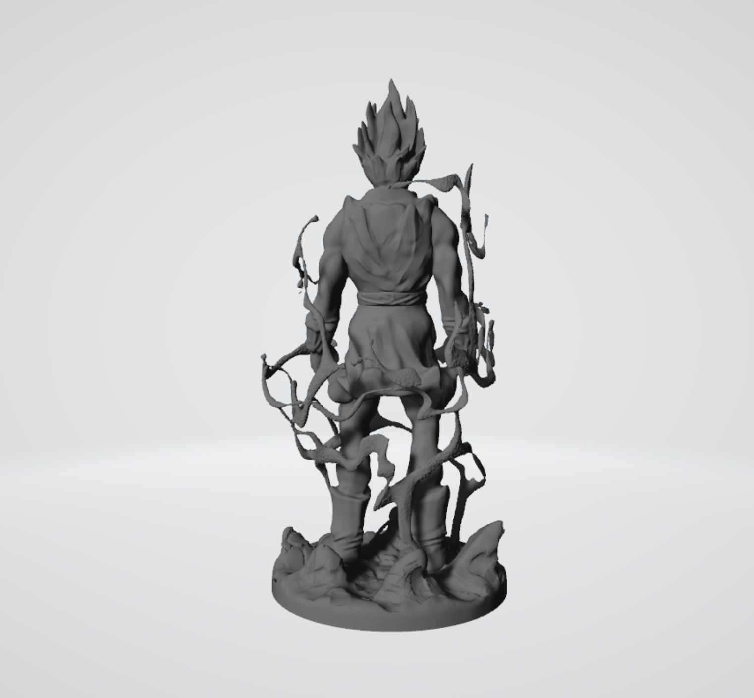 Gohan in Saiyaman outfit - 3D print model 3D print model_5