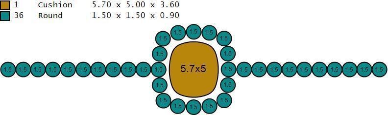 10113 halo engagement ring 3D print model_6