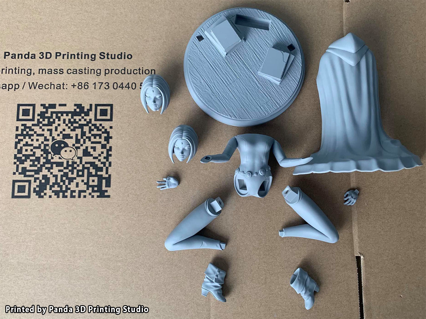 Meditating Raven Stl Files 3D print model_8
