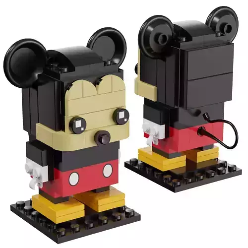 Lego Brickheadz - 41624 Mickey Mouse 3D model