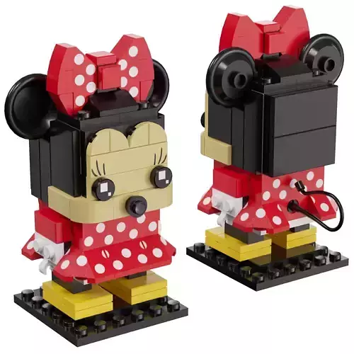 Lego Brickheadz - 41625 Minnie Mouse 3D model