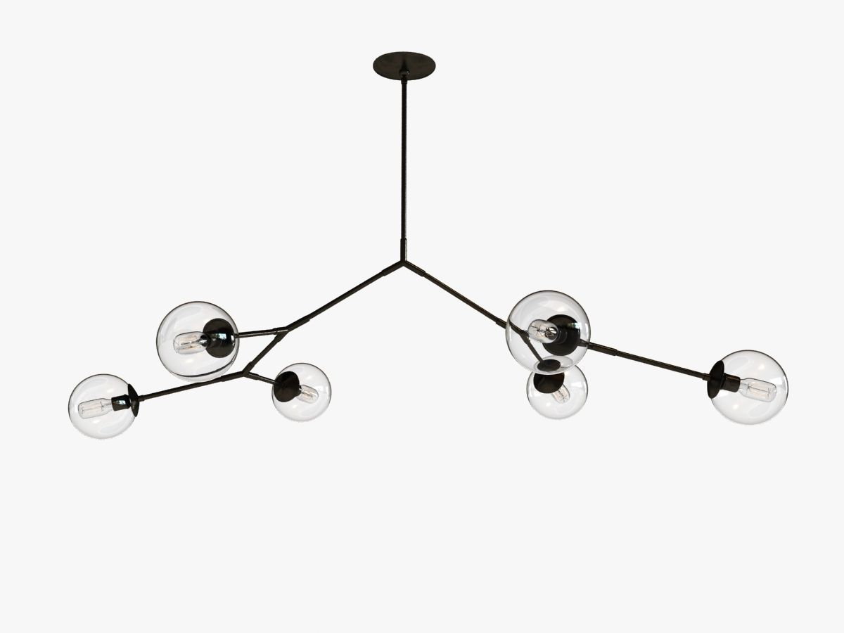 Black Matter 3 Branching Bubble Steel Fixture Oil Rubbed Bronze 3d Black Matter 3 Branching Bubble Steel Fixture Oil Rubbed Bronze 3d Model Max Obj 3ds Fbx
