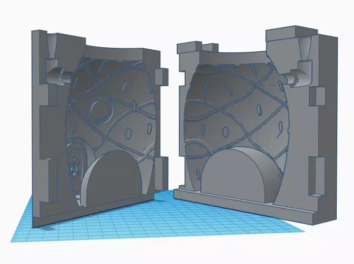 MOLDE MACETA CASA BOB ESPONJA 3D print model