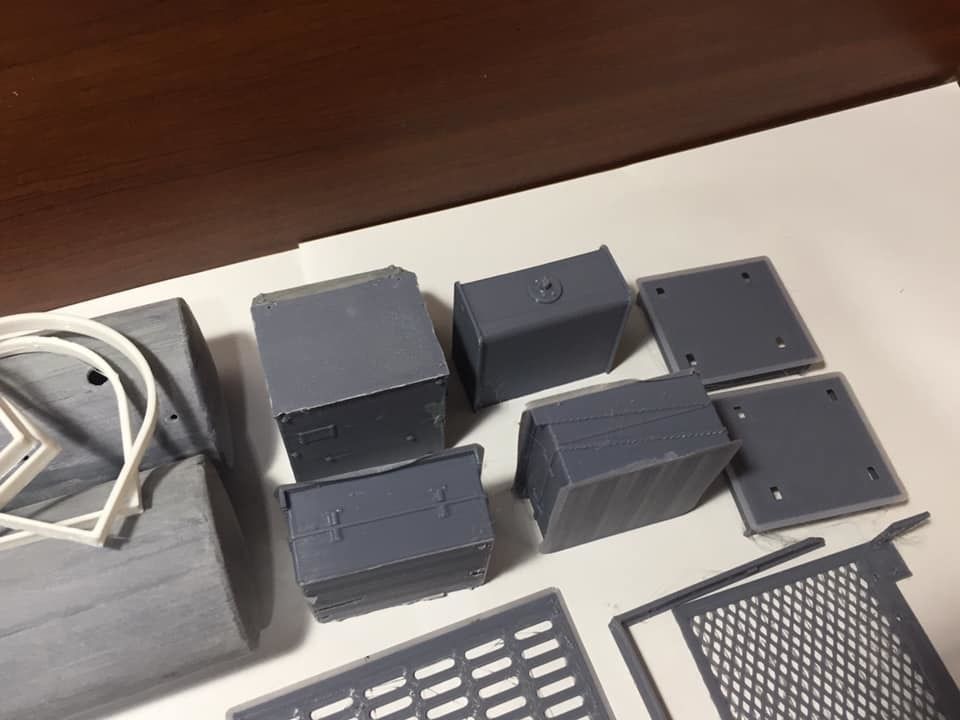 Oshkosh M1070  Army tank  STL 3D print model_12