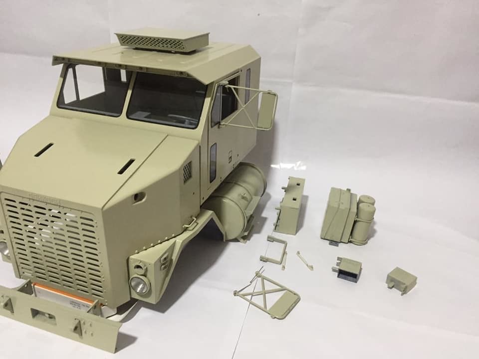 Oshkosh M1070  Army tank  STL 3D print model_22