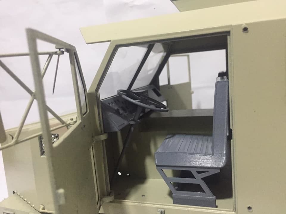 Oshkosh M1070  Army tank  STL 3D print model_26