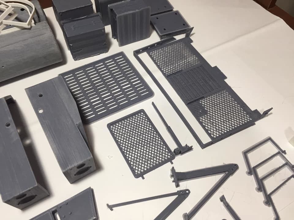 Oshkosh M1070  Army tank  STL 3D print model_14