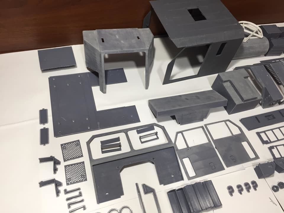 Oshkosh M1070  Army tank  STL 3D print model_8