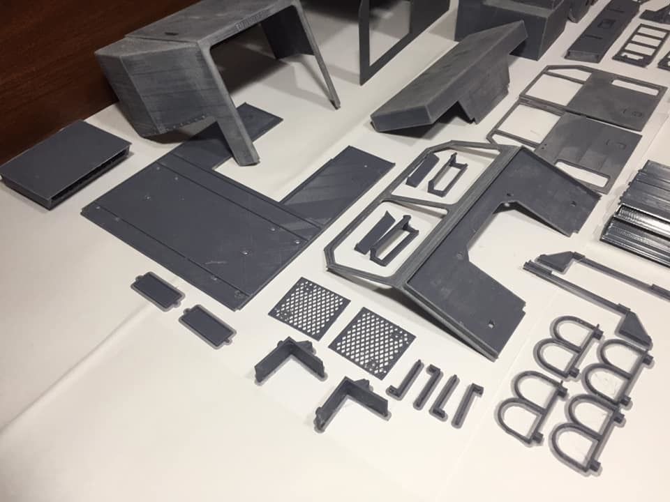 Oshkosh M1070  Army tank  STL 3D print model_10