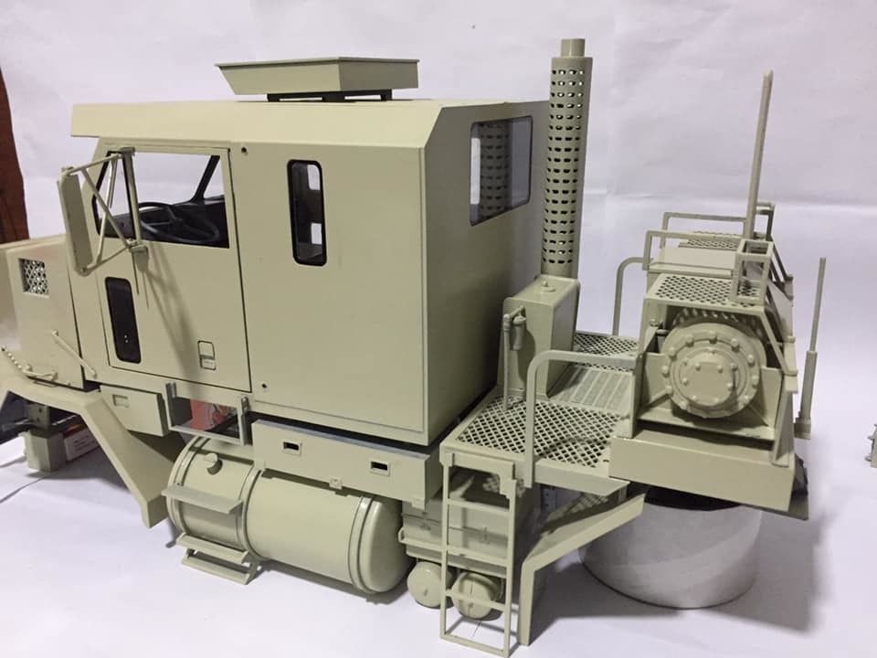 Oshkosh M1070  Army tank  STL 3D print model_25