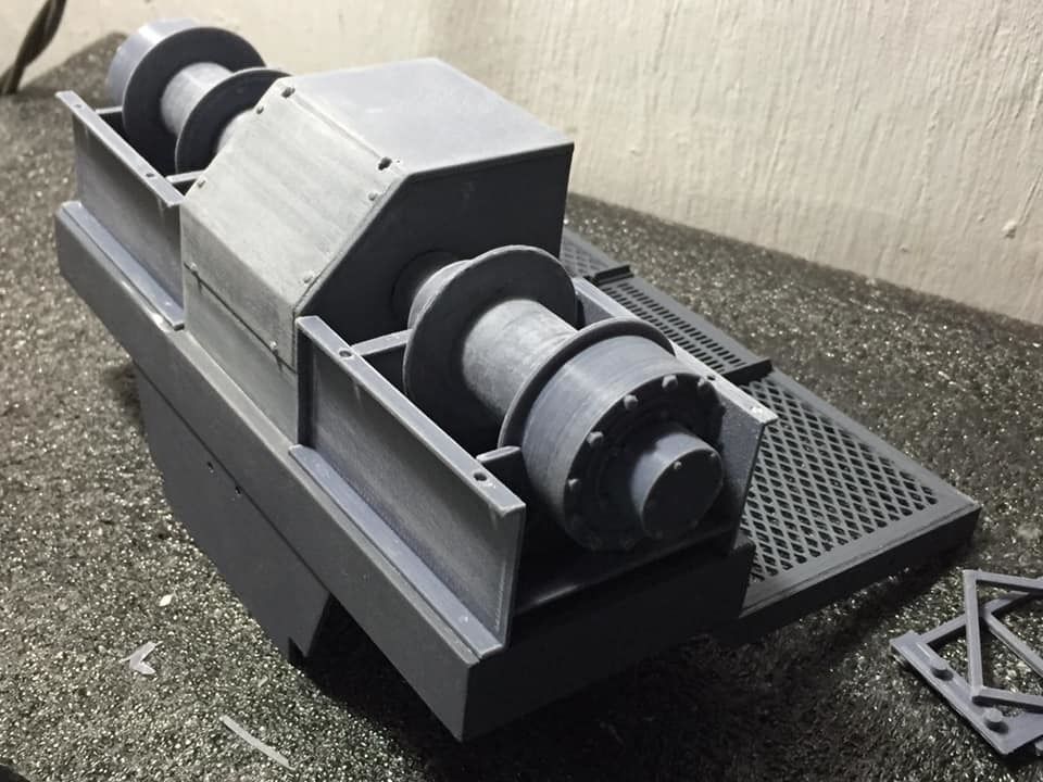 Oshkosh M1070  Army tank  STL 3D print model_17