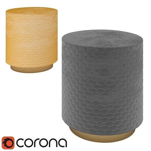 Pufik honeycomb side table Free 3D model