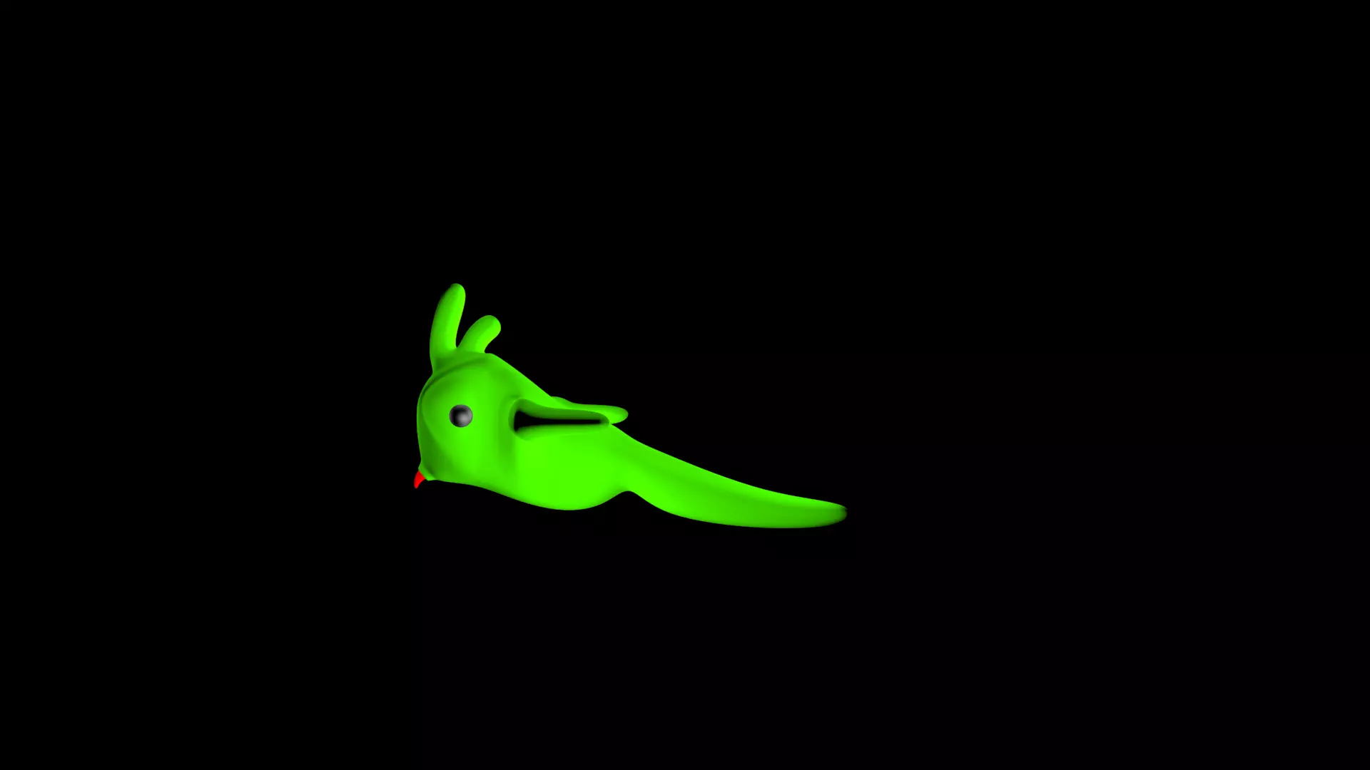 Low-poly Bird Low-poly 3D model_0