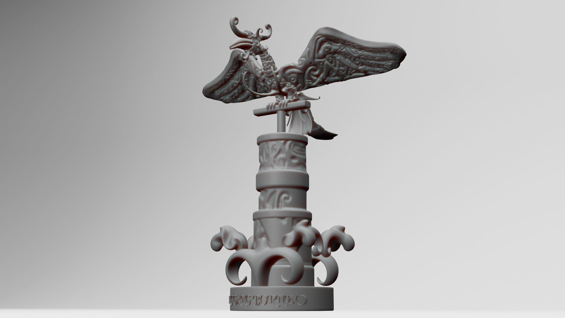 ENGGANG BORNEO - 3DPRINTING 3D print model_7