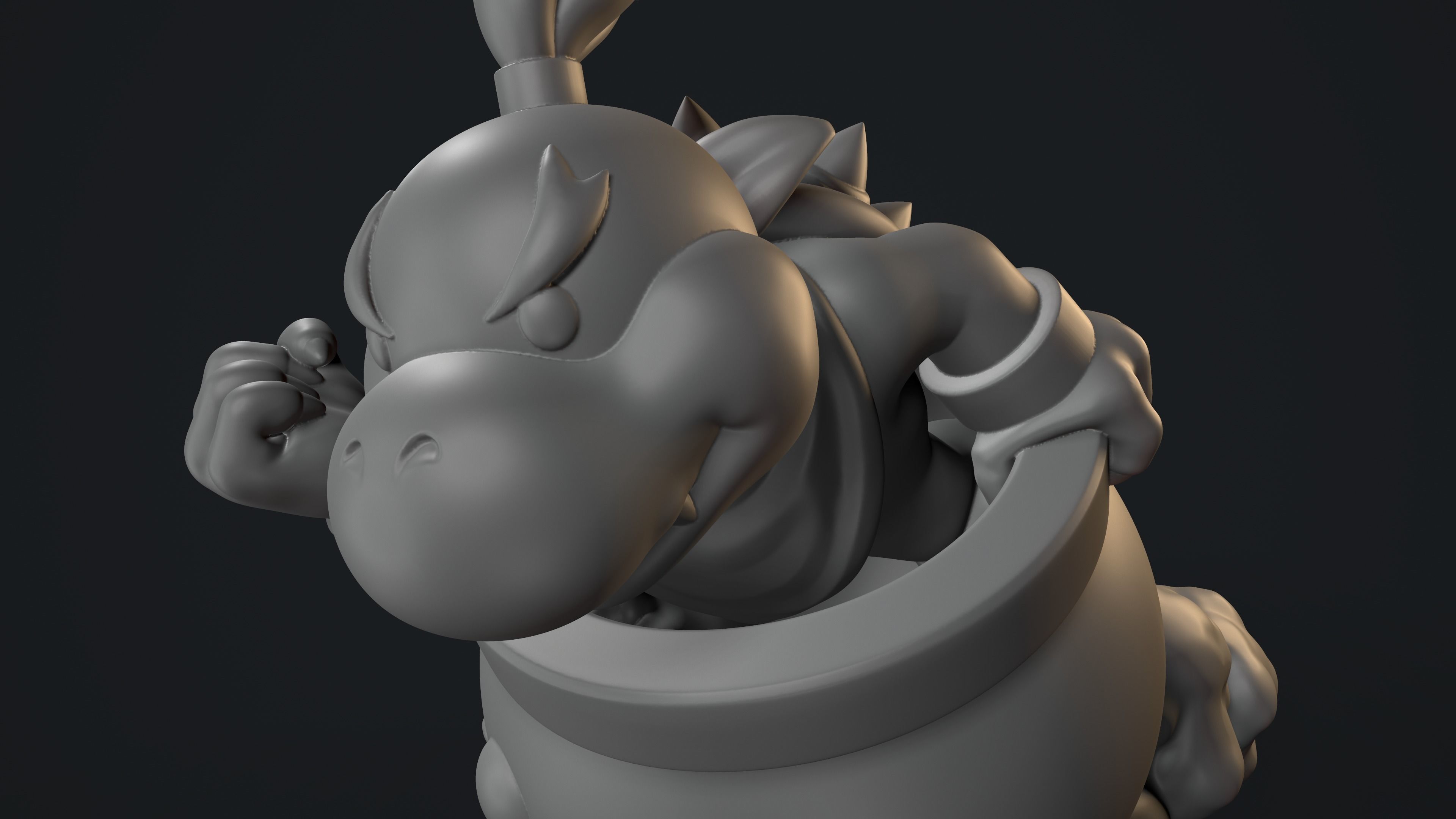 Bowser Jr 3D print model_5