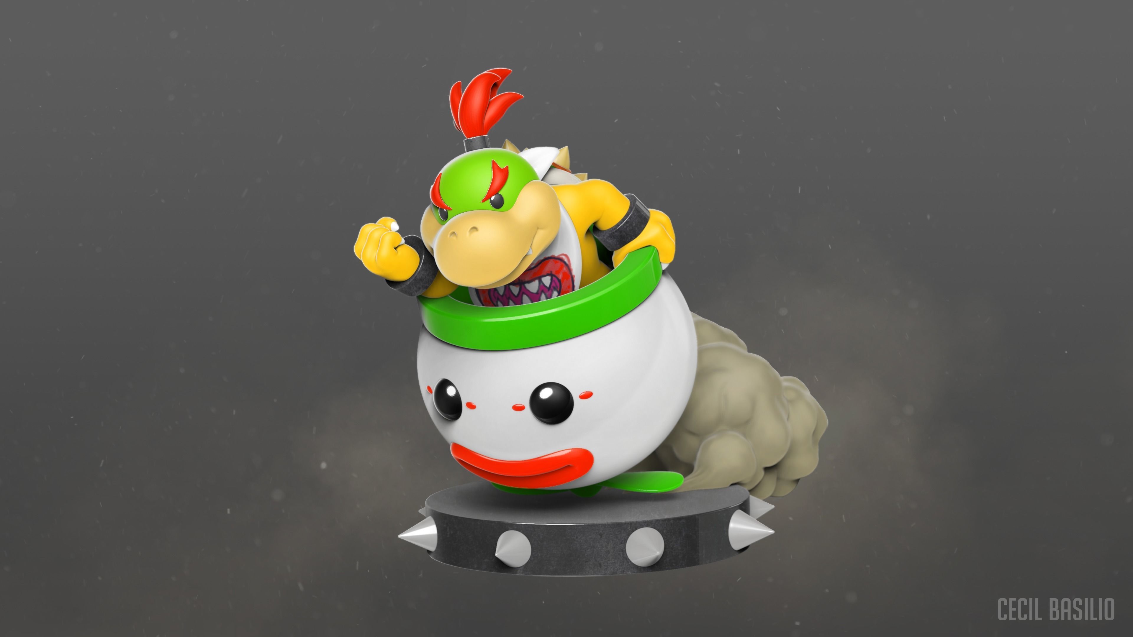 Bowser Jr 3D print model_6