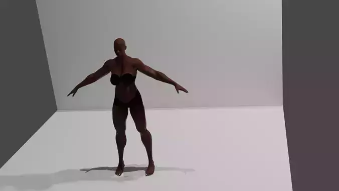 African female character