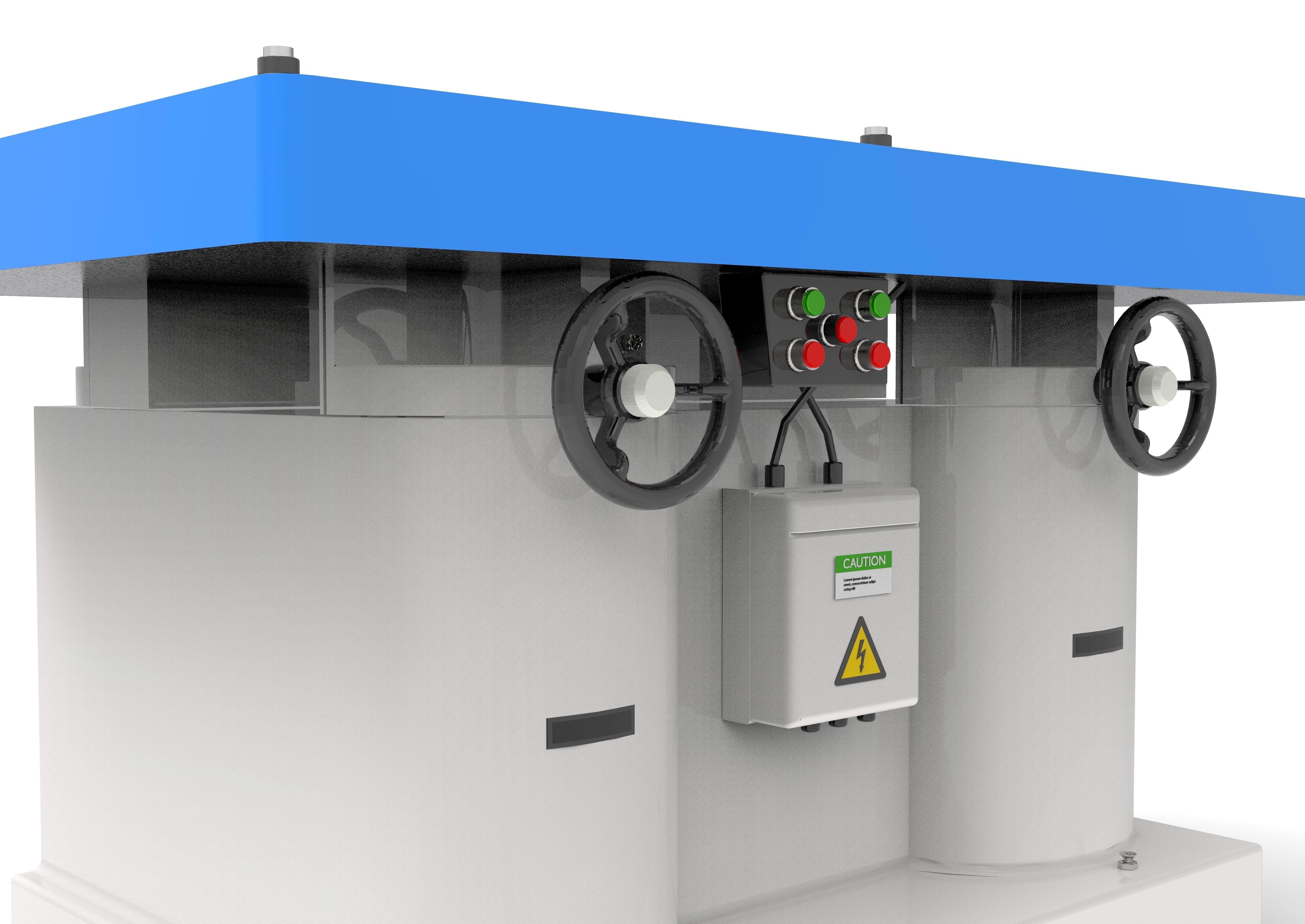  Double spindle shaper 3D model_4