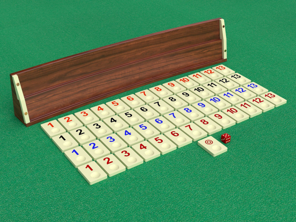 Okey Set 3D model | CGTrader