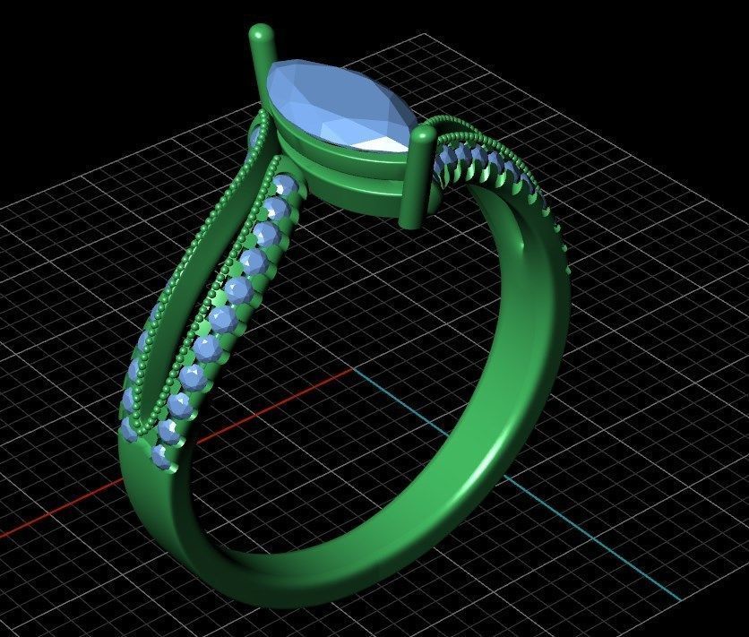 Ring iz 45 3D print model_15