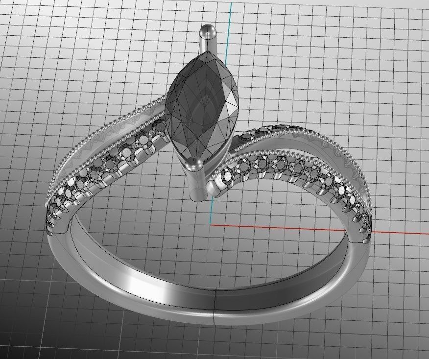 Ring iz 45 3D print model_14