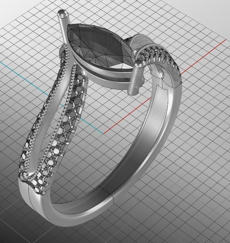 Ring iz 45 3D print model_17