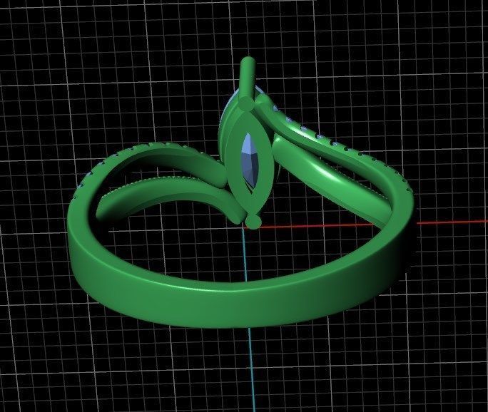 Ring iz 45 3D print model_13