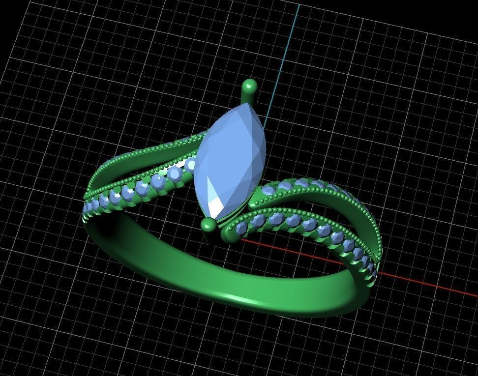 Ring iz 45 3D print model_12