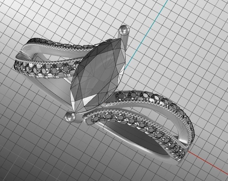 Ring iz 45 3D print model_16