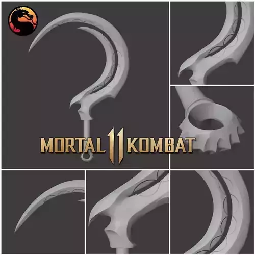 Noob Saibot sickle from Mortal Kombat 11 - Grim reaper