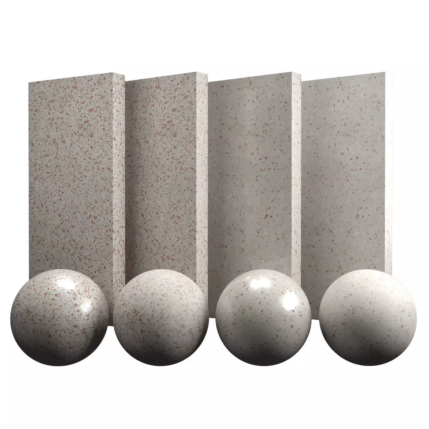 Terrazzo Concrete Texture PBR Vray Corona Blender Texture_0