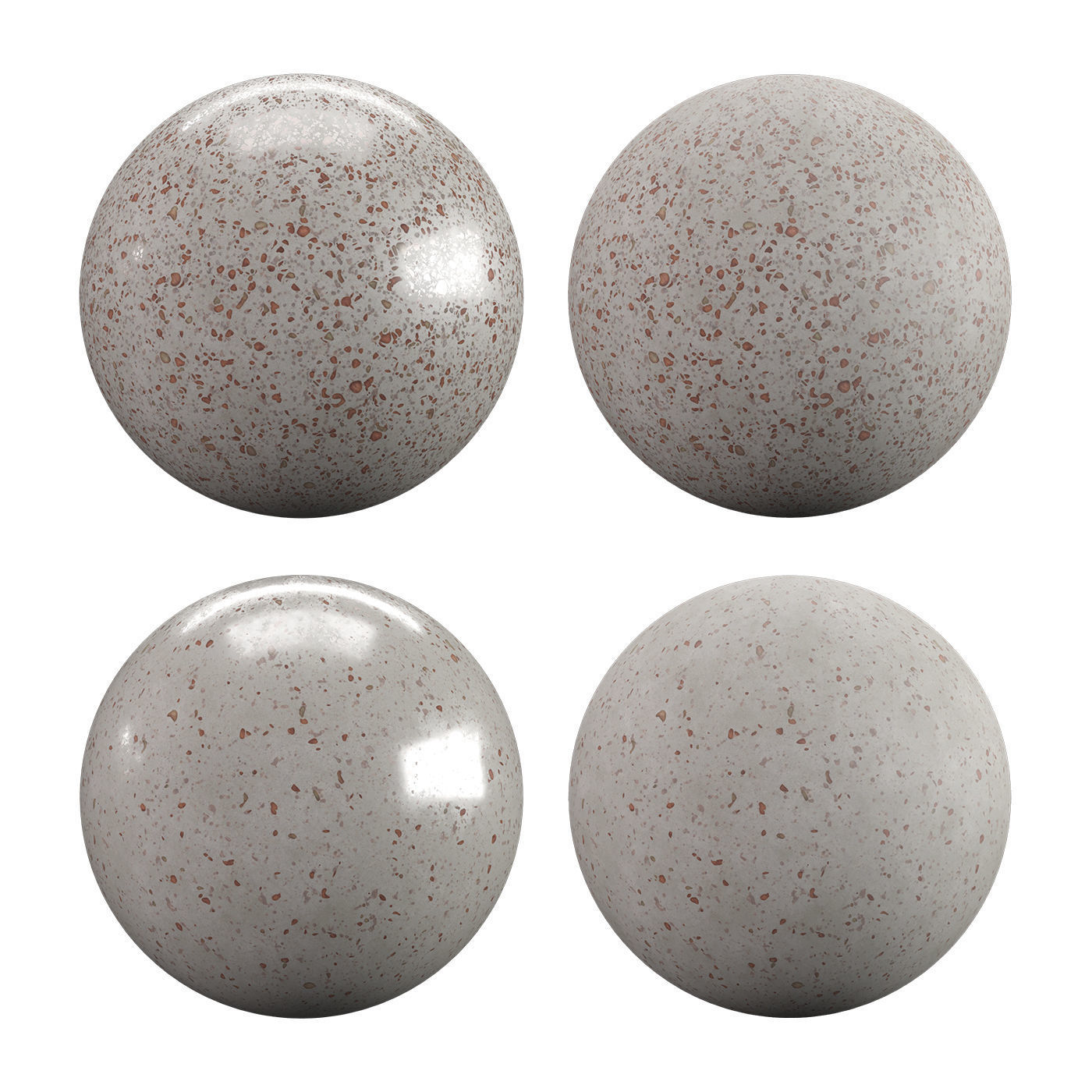 Terrazzo Concrete Texture PBR Vray Corona Blender Texture_1
