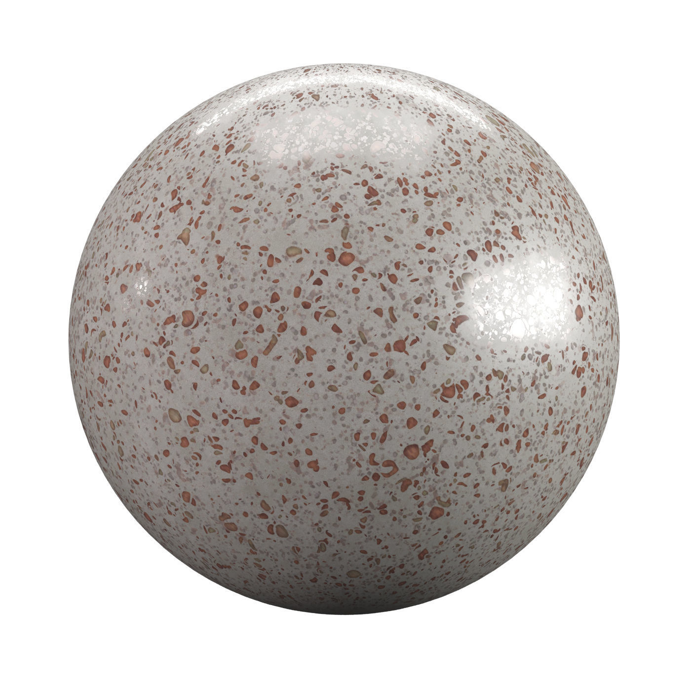 Terrazzo Concrete Texture PBR Vray Corona Blender Texture_3