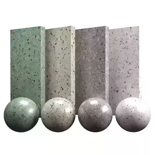 Terrazzo Natural Texture PBR Vray Corona Blender