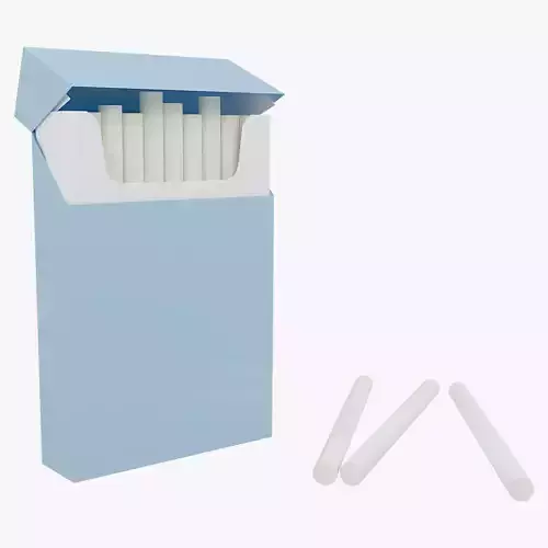 cigarette packaging 3D model