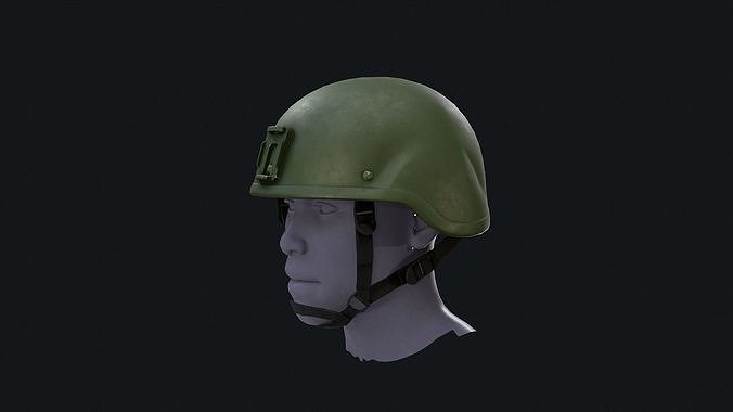 6B47 Helmet Ratnik Low-poly 3D model