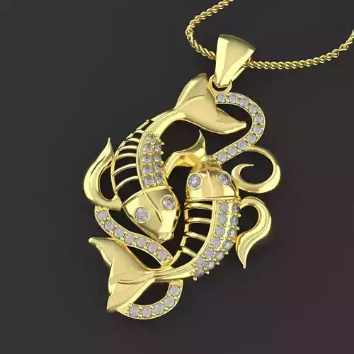 Pendant pisces