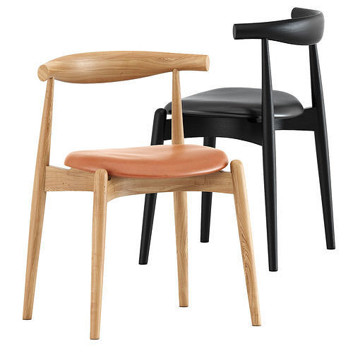 CH20 Elbow Chair by Carl Hansen and Son 3D model