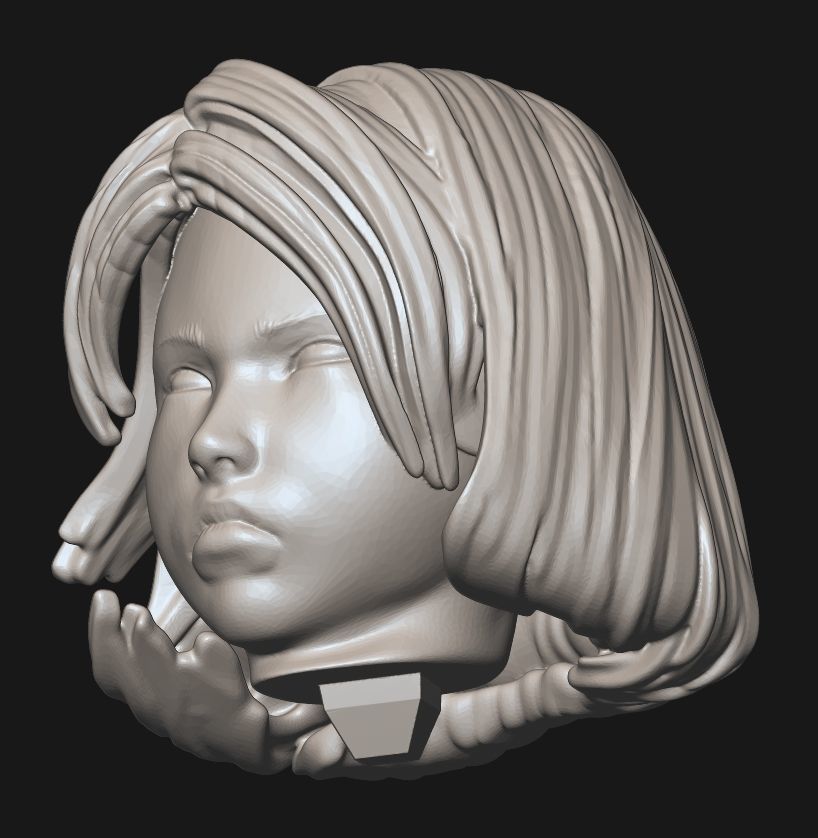 Power Girl Version 2 Fan Art 3D Print Figurine 3D print model_32